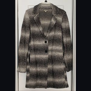 Tan & Black Sweater/Coat - Women’s